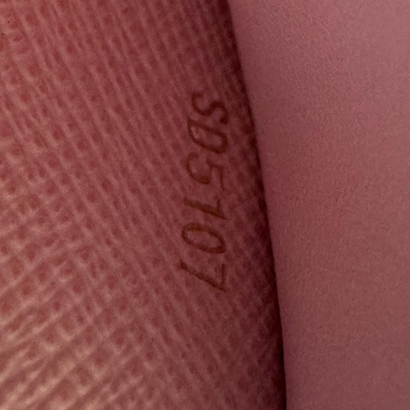 Louis Vuitton Porte feuille Victorine Damier Azur Rose Ballernia Wallet EUC - Picture 13 of 16